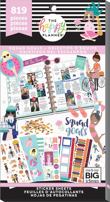 Me and My Big Ideas - The Happy Planner - Value Sticker Book - Squad Goals (#819)