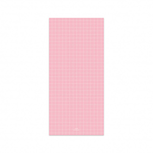 Studio Stationery - Noteblock Pink Grid