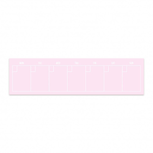 Studio Stationery - Sticky note Weekly plan