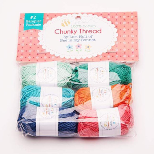 Riley Blake Designs - Lori Holt of Bee in My Bonnet - Chunky Thread - Set of 6 (Set #2)