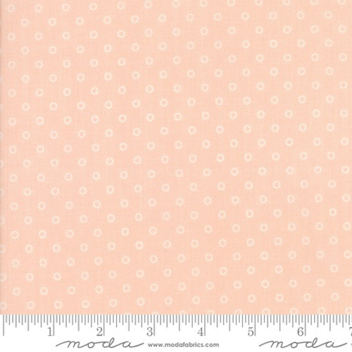 Moda Fabric - Smitten - Bonnie & Camille - Little Darling Dot Blush#55172 13