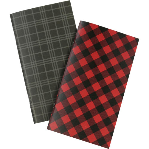 Echo Park - Traveler's Notebook Insert - Standard - Red Buffalo Plaid (Weekly Calendar)