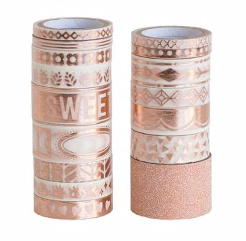 Recollections - Large Washi Tape Tube - Rose Gold