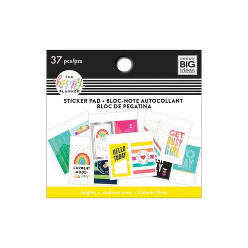 Me and My Big Ideas - The Happy Planner - Tiny Sticker Pad - Happy Brights