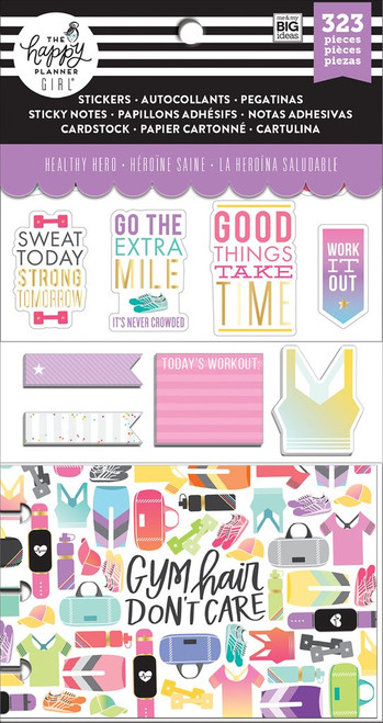 Me and My Big Ideas - The Happy Planner - Multi Accessory Pack - Healthy Hero