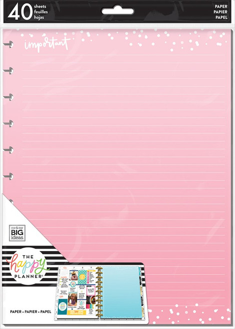 Me and My Big Ideas - The Happy Planner - Colorful Fill Paper - BIG