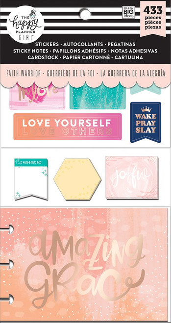 Me and My Big Ideas - The Happy Planner - Multi Accessory Pack - Faith Warrior