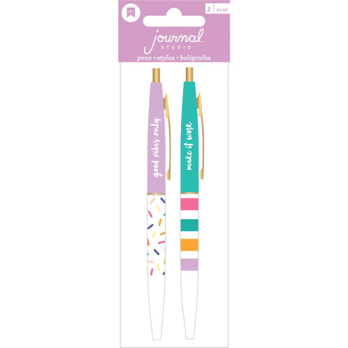 American Crafts - Journal Studio Gel Pens - Good Vibes - Set of 2