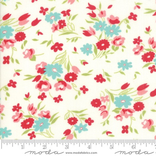 Moda Fabric - Little Snippets - Bonnie & Camille - Cream  #55182 15