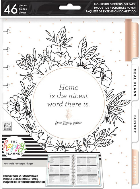 Me and My Big Ideas - The Happy Planner - Extension Pack - Home - Classic