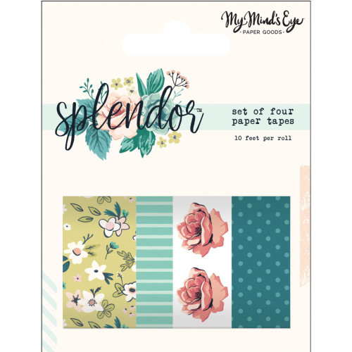 My Minds Eye - Splendor - Washi Tapes - Set of 4