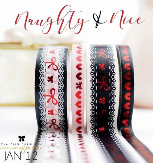 The Pink Room Co - Naughty & Sweet - Washi Collection - Exclusive