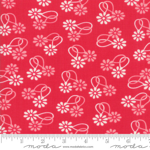 Moda Fabric - Cheeky - Urban Chiks - Rose  Daisy Chain #31141 13