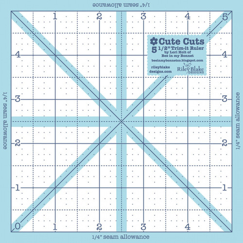 Lori Holt - Trim It Ruler Square 5-1/2in x 5-1/2in