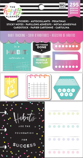 Me and My Big Ideas - The Happy Planner - Multi Accessory Pack - Habit Tracking