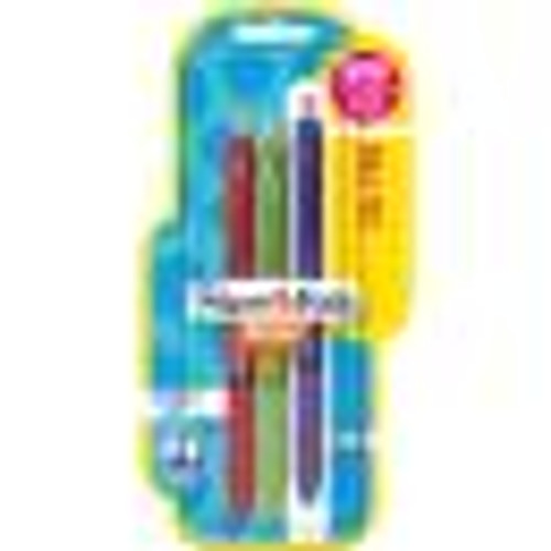 Paper Mate - InkJoy Gel Pens 0.5mm - Set of 3 - Purple, Green & Red