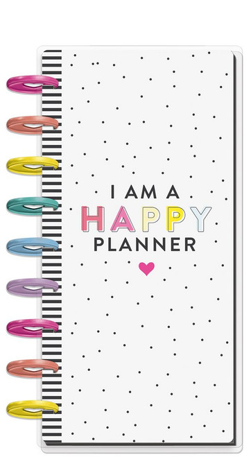 Me and My Big Ideas - Happy Notes - Half Sheet Notebook - I Am A Happy Planner (Lined)