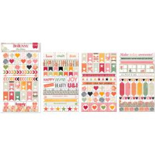 BoBunny - Clear Planner Stickers - Aryia's Garden