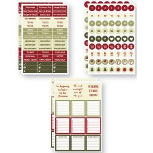 Plan It Now - Planner Stickers - December