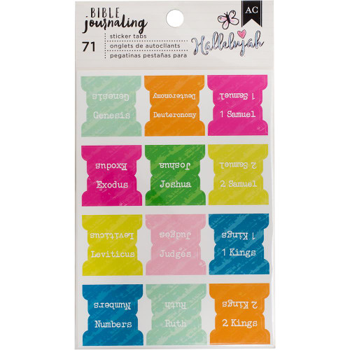 American Crafts - Bible Journaling - Sticker Tabs