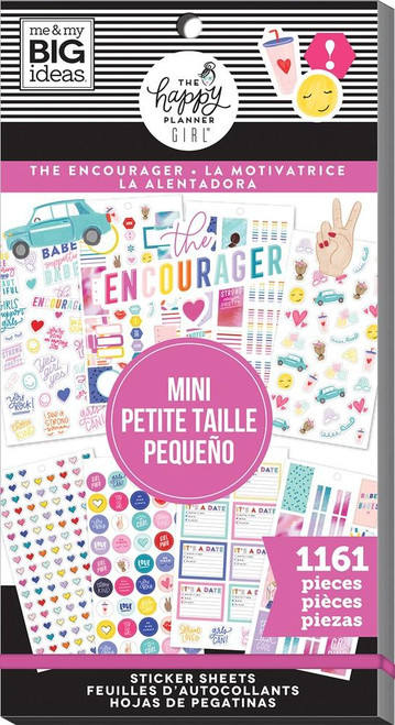 The Happy Planner - Me and My Big Ideas - Value Pack Stickers - Encourager - Mini (#1161)