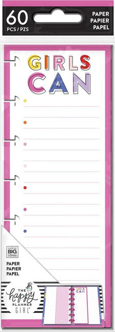 The Happy Planner - Me and My Big Ideas - Mini Refill Note Paper - Half Sheet - Encourager