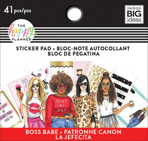 Me and My Big Ideas - The Happy Planner - Tiny Sticker Pad - Rongrong - Boss Babe