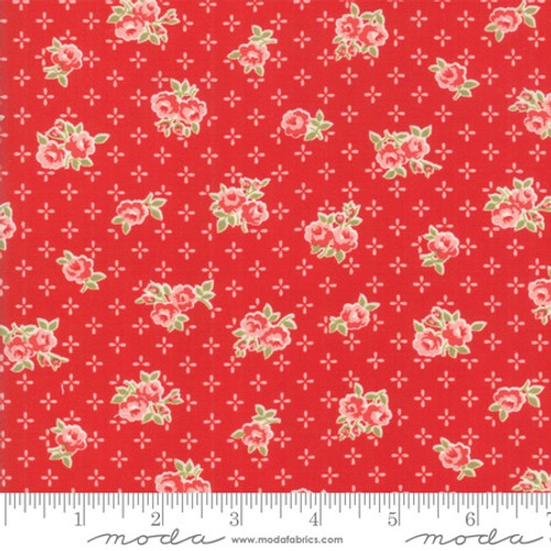 Moda Fabric - Early Bird - Bonnie & Camille - Sweet Red #55191 11