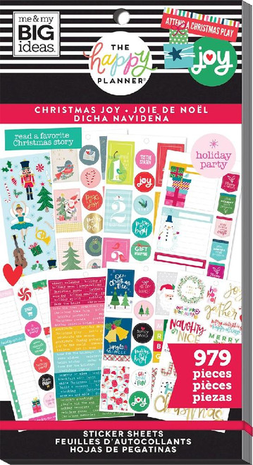 Me and My Big Ideas - The Happy Planner - Value Pack Stickers - Christmas Joy (#979)