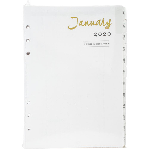 Websters Pages - Color Crush - A5 Planner 12-Month Calendar 2020