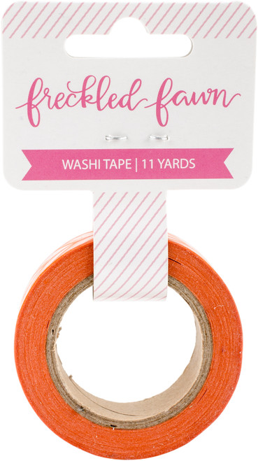 Freckled Fawn - Washi Tape - Orange Chevron