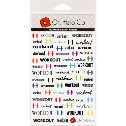 Oh Hello Co - Planner Stickers - Health & Fitness