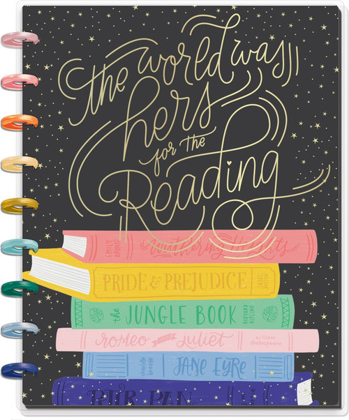 The Happy Planner - Me and My Big Ideas - Classic Happy Notes™ - The Bookish World Was Hers (Dotted Line)