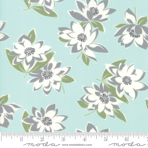 Moda Fabric - At Home - Bonnie & Camille - Aqua #55200 27