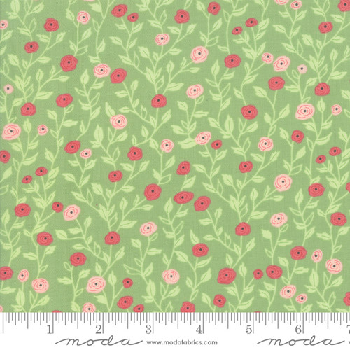 Moda Fabric - Bloomington - Lella Boutique - Sage #5112 17