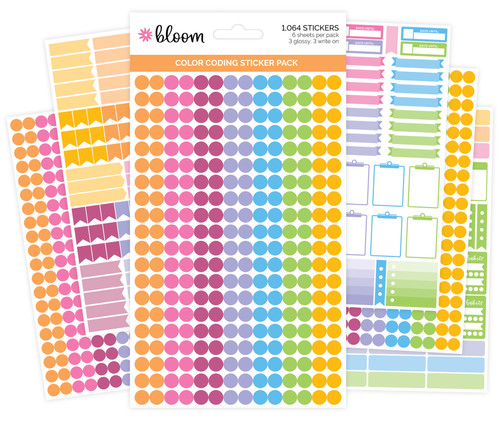 Bloom Daily Planners - Color Coding Sticker Pack