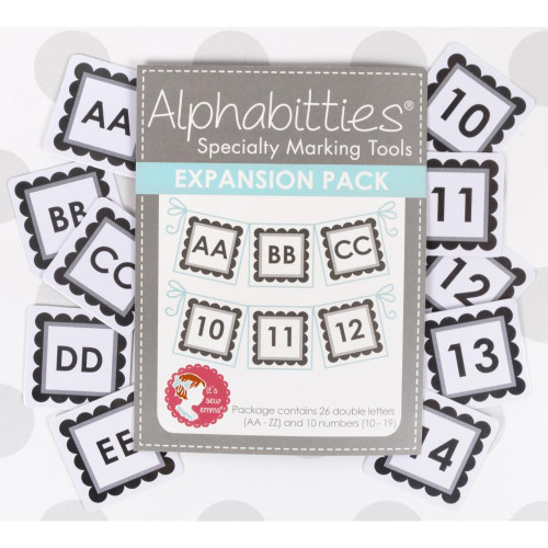 It's Sew Emma - Alphabitties Expansion Pack - Gray