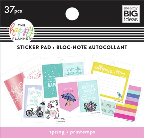 The Happy Planner - Me and My Big Ideas - Tiny Sticker Pad - Spring