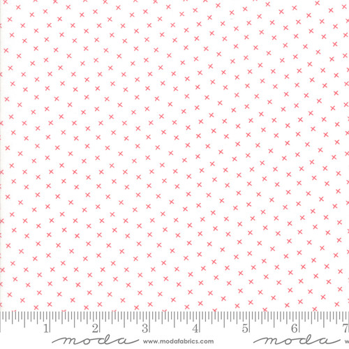 Moda Fabric - Holliberry - Corey Yoder - Snow Scarlet #29096 22