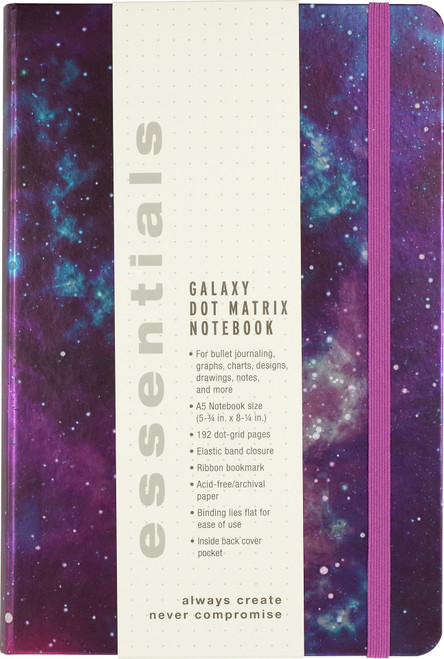 Peter Pauper Press - Galaxy A5 Dot Grid Notebook