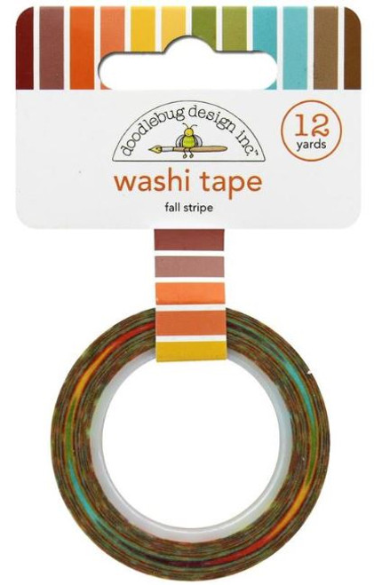 Doodlebug Designs - Washi Tape - Fall Stripe