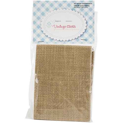 Riley Blake Designs - Lori Holt of Bee in My Bonnet - Vintage Cloth 10 Count - Oatmeal