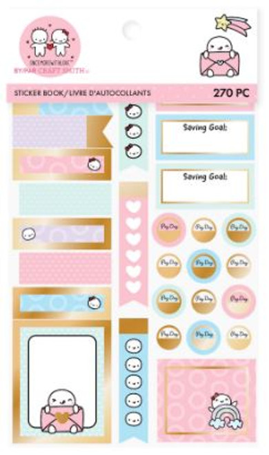 Craft Smith - OnceMoreWithLove - Sticker Book - Budget & Functional