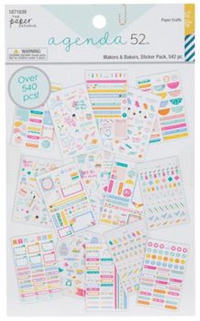 The Paper Studio - A5 Sticker Book - Makers & Bakers