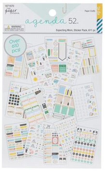 The Paper Studio - A5 Sticker Book - Expecting Mom