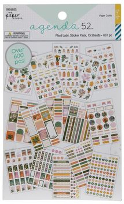 The Paper Studio - A5 Sticker Book - Plant Lady