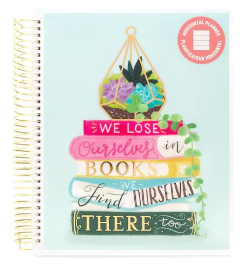 Recollections - 2020 - 2021 We Lose Ourselves in Books  Planner - 18 Months (Dated, Horizontal)