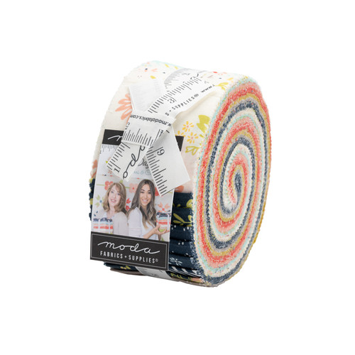 Moda Fabric Precuts Jelly Roll - Happy Days by Sherri & Chelsi