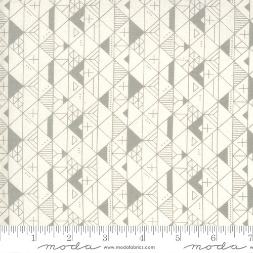 Moda Fabric - Smoke & Rust - Lella Boutique - Flax Cordillera #5133 12