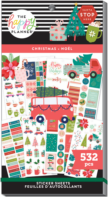 The Happy Planner - Me and My Big Ideas - Value Pack Stickers - Merry Christmas - Classic (#532)